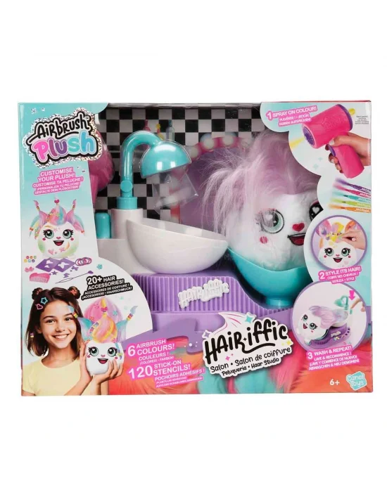 45544 Sun-cnl-hobi Set Aırbush Peluş Haır Iffıc Haır Style Salon B O