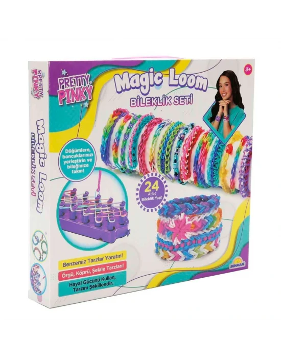 4716 Sun-yfn-prp-hobi Set Magıc Loom Bileklik Seti