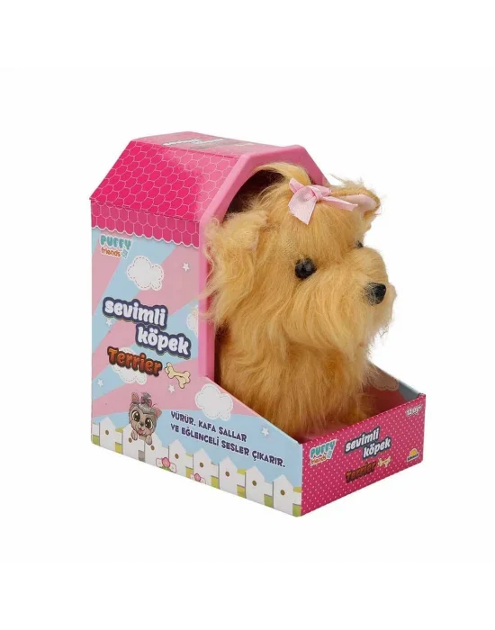 47908 Hareketli Sesli Sevimli Köpek Terrier -sunman
