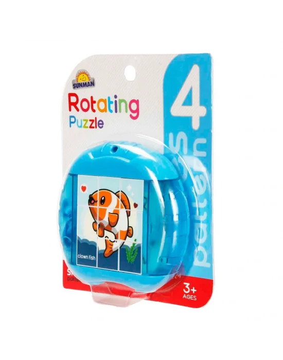 4836 Sun-yfn-dönen Puzzle Balık Temalı