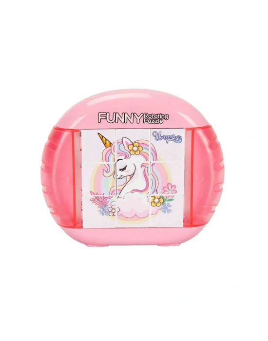 4837 Sun-yfn-dönen Puzzle Unıcorn Temalı