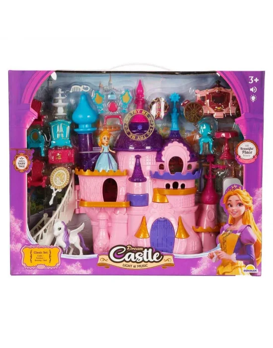 4904 Sun-rst-ev Oyun Set Rüya Şato Fgr Aks Ses Işık Byk