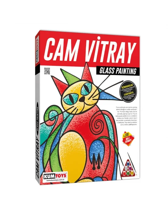 5001 Kumtoys Cam Vitray - Glass Painting / +6 Yaş