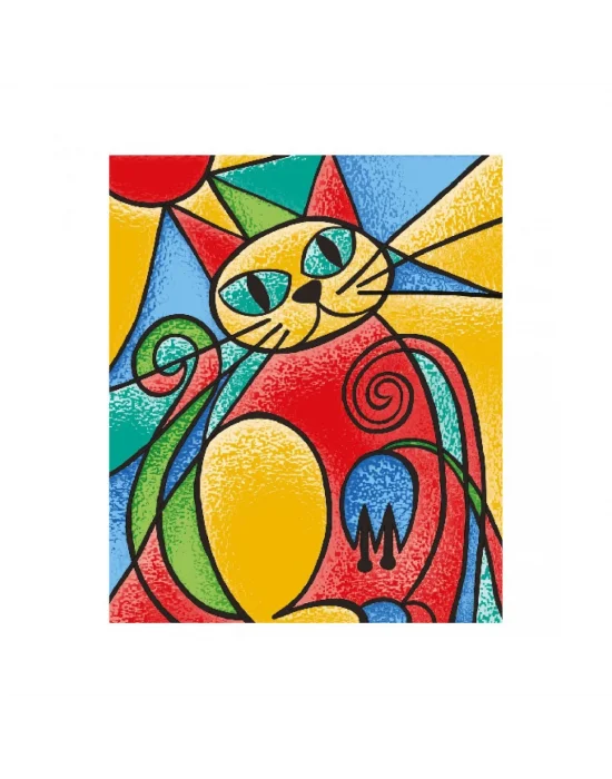 5001 Kumtoys Cam Vitray - Glass Painting / +6 Yaş