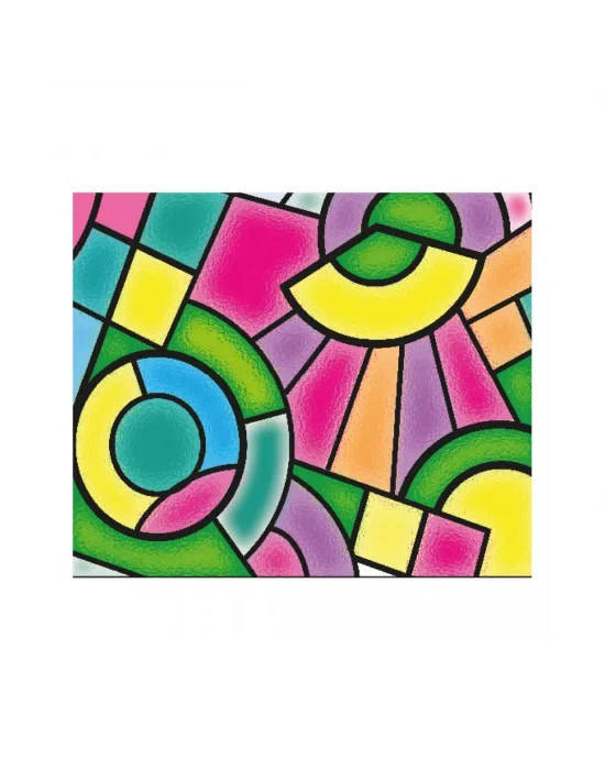 5001 Kumtoys Cam Vitray - Glass Painting / +6 Yaş