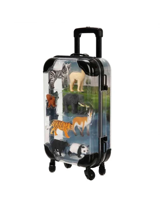 5003 Sun-yfn-figür Hayvan Set Valizli 8prç 2a 6d