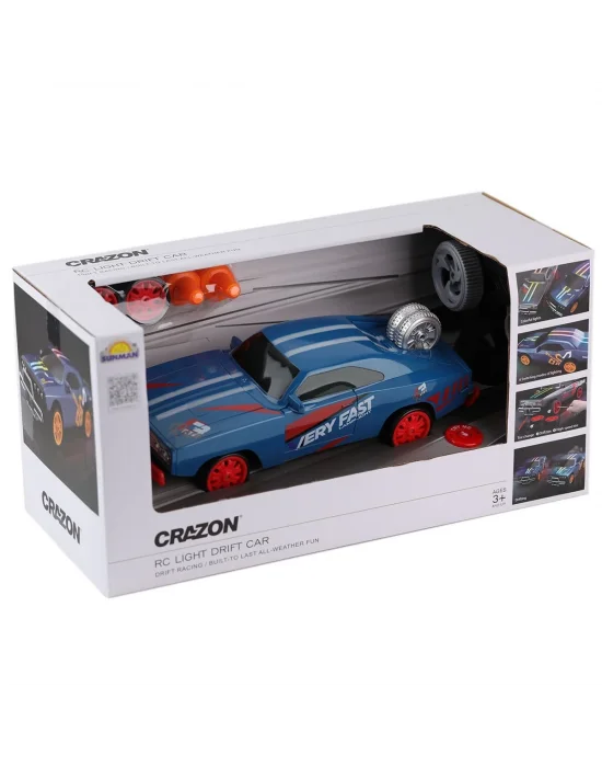 5016 Sun-yfn-crn-rc Araba Drift Ff Yedek Tekerlek Kukalı Işıklı 7 4v Usb 2a