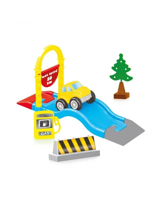 5025 Oyuncak Yol Ve Blok Set 50 Parça