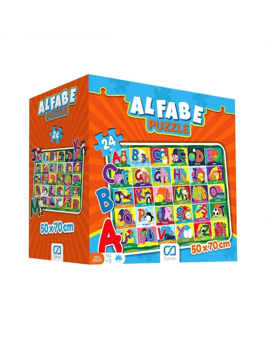 5027 Alfabe Yer Puzzle