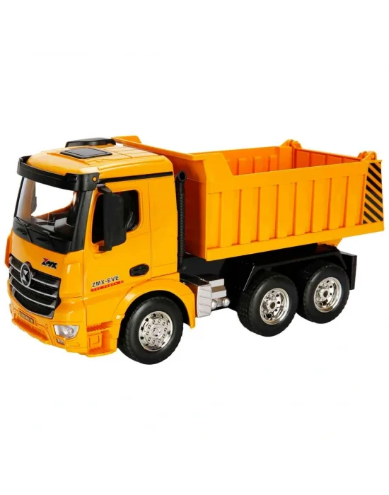 5083 Sun-rst-rc İş Makinesi 1 18 Damperli Kamyon Ff Işıklı 9ch 3 7v Usb 2 4ghz