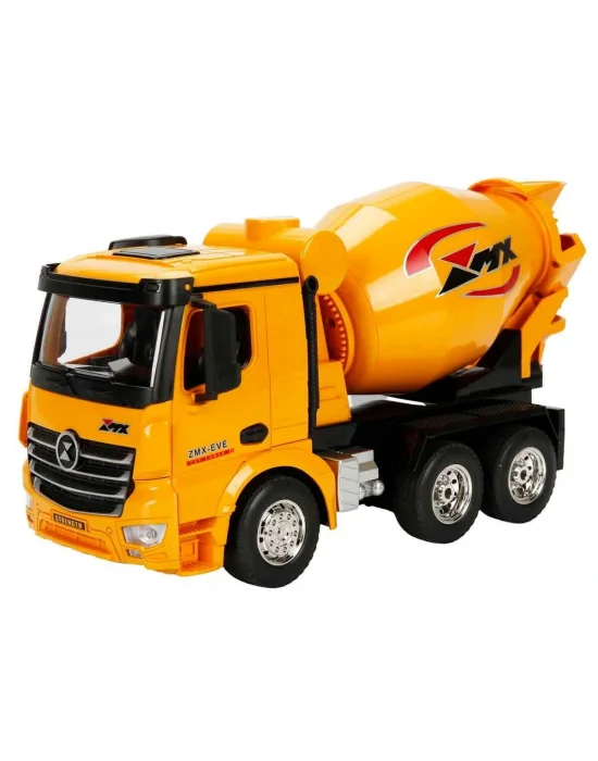 5084 Sun-rst-rc İş Makinesi 1 18 Beton Mikseri Ff 9ch 3 7v Usb 2 4 Ghz Sesli Işı
