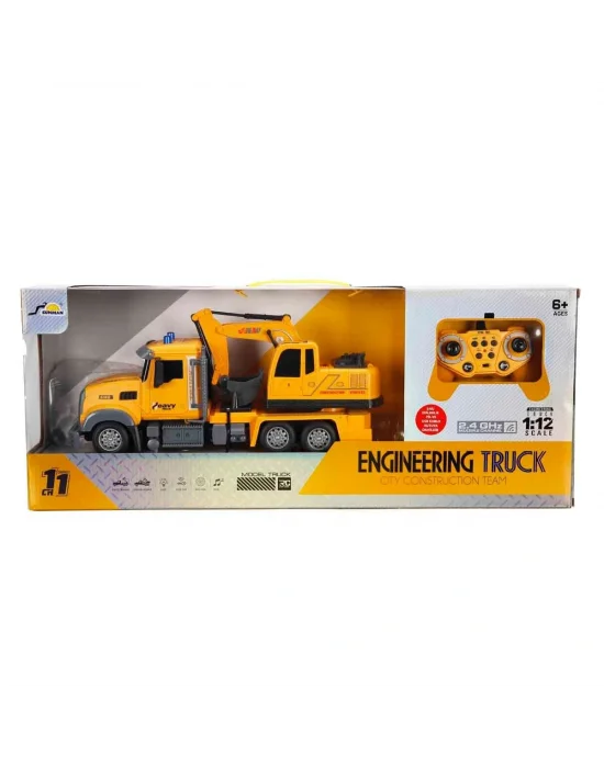 5093 Sun-rst-rc İş Makinesi 1 12 İnşaat Ff Ses Işık 3 7v  Usb 2 4 Ghz