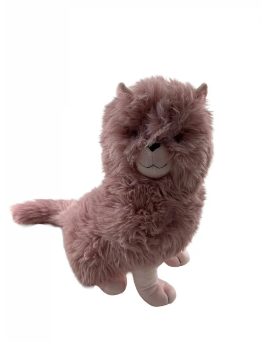 5117 Puffy Oturan Pembe Kedi