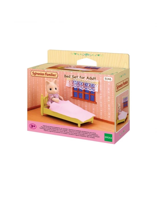 5146 Sylvanian Families Yetişkin Karyola Seti (figürler Dahil Değildir) +3 Yaş