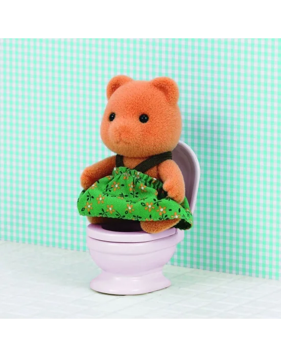 5148 Sylvanian Families Banyo Ve Tuvalet Seti (figürler Dahil Değildir) +3 Yaş