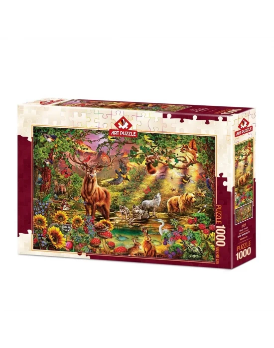 5176 Art Puzzle Büyülü Orman 1000 Parça Puzzle