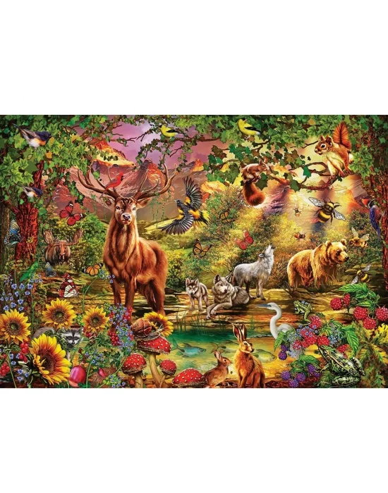 5176 Art Puzzle Büyülü Orman 1000 Parça Puzzle