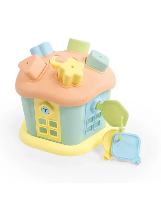 5196 Sevimli Bultak Ev Kilitli Kapı -dolu Oyuncak