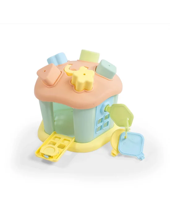 5196 Sevimli Bultak Ev Kilitli Kapı -dolu Oyuncak