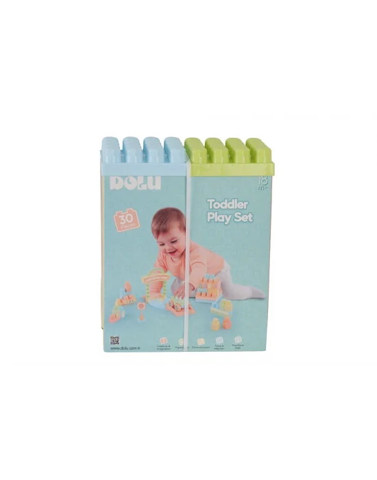 5218 Oyuncak Yol Ve Blok Set 30 Pcs