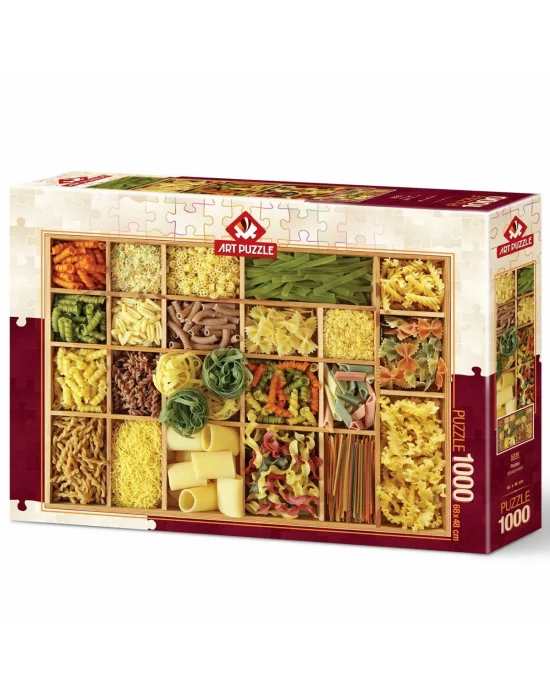 5235 Makarnalar 1000 Parça - Art Puzzle