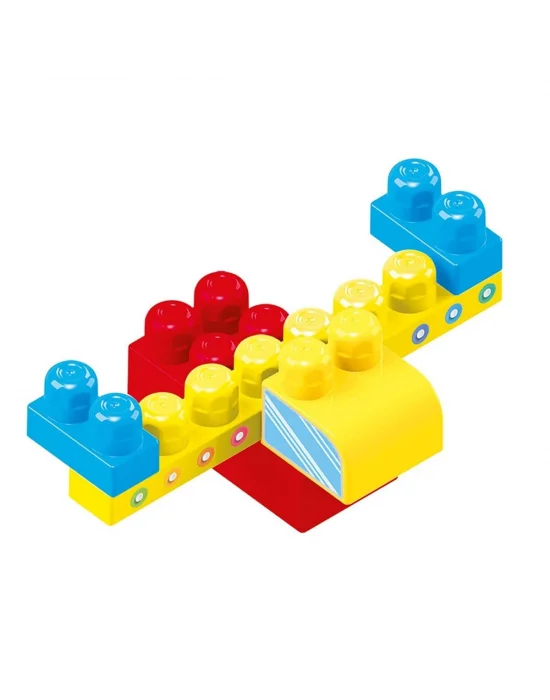 5235 Oyuncak Yol Ve Blok Set 50 Parça