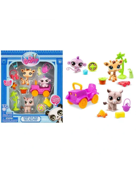 5240 Littlest Pet Shop - Minişler Safari Oyun Seti S1 -sunman