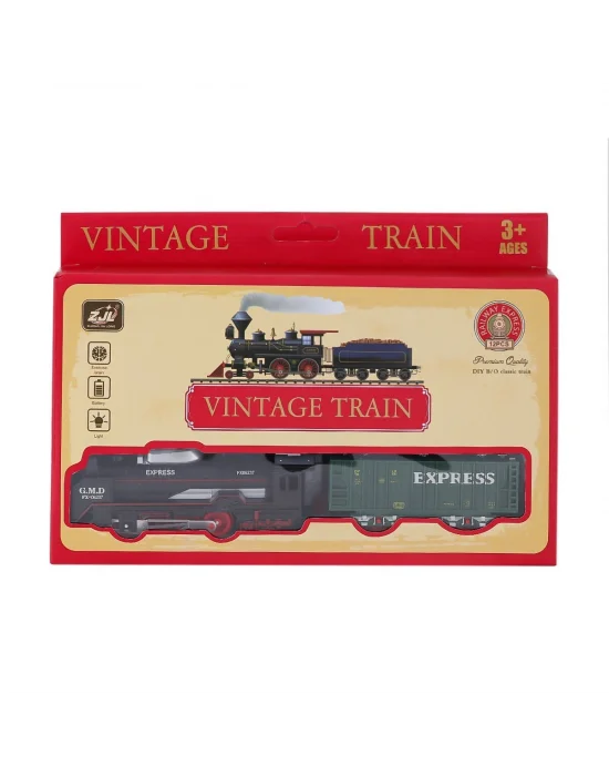 5299-78 Kutulu 12 Parça Pilli Tren