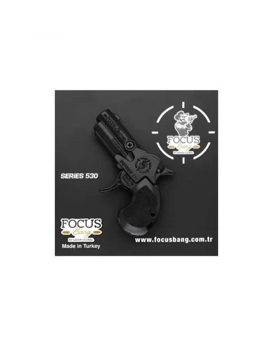 530 Focus Bang Oyuncak Tabanca Series 530 Black-füme-saten