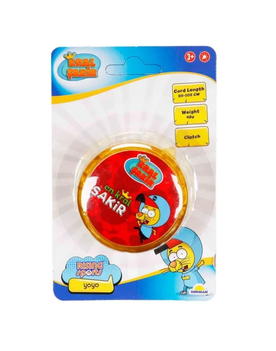 5354 Sun-rst-rsp-yoyo Kral Şakir 6cm Sarı Işıklı Krtl Kral