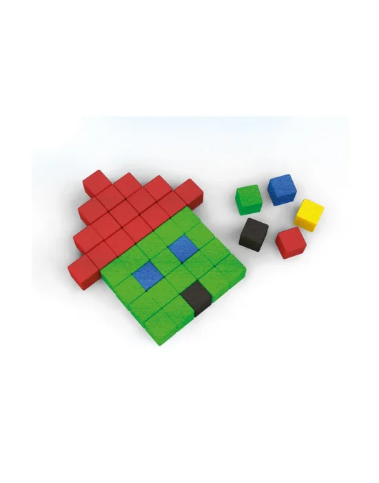 5459 Ahşap Birim Küpler