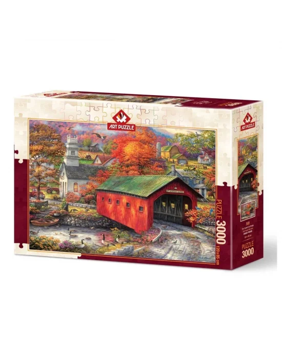 5528 Tatlı Hayat Köprüsü 3000 Parça Puzzle -art Puzzle