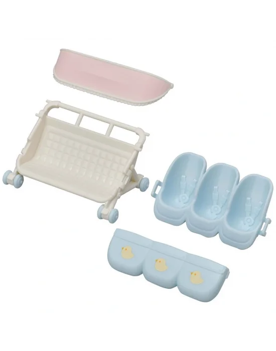 5533 Sylvanian Families Üçüzler Bakım Seti (figürler Dahil Değildir) +4 Yaş