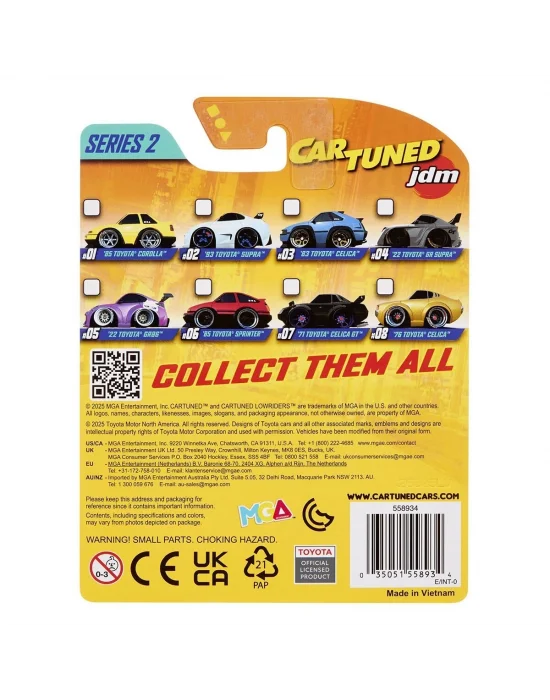 558934 Cartuned Jdm 2022 Toyota Gr Supra - Gri Araba