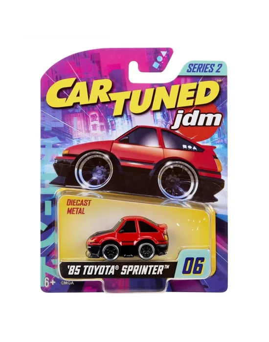 558958 Cartuned Jdm 1985-87 Sprinter Trueno Gt-apex Ae86 - Siyah Kırmızı Araba