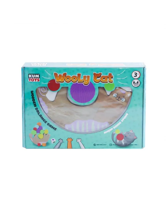 5672 Wooly Cat Kedi Oyunu -kumtoys