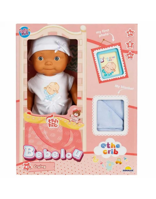 5683 Bebelou Sesli Hoş Geldin Bebeği 30 Cm -sunman