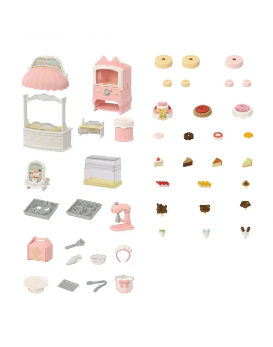 5807 Sylvanian Families Kasaba Pasta Dükkanı Oyun Seti +3 Yaş