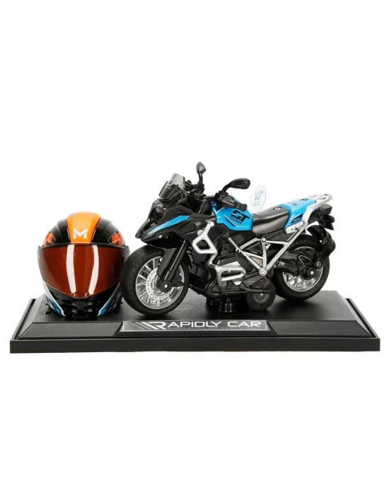 5834 Sun-myg-motosiklet 1 14 Bmw Off-road Kasklı Figür Pb 3r Ses Işık