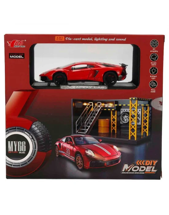 5843 Sun-myg-araba 1 32 Lamborghını Lp750-sv Pb Ses Işık 2r