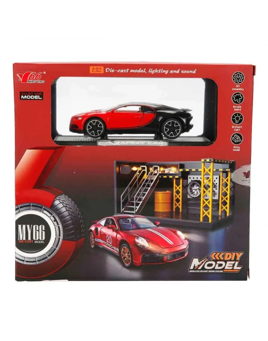 5846 Sun-myg-araba 1 32 Bugattı Chıron Pb Ses Işık 2r