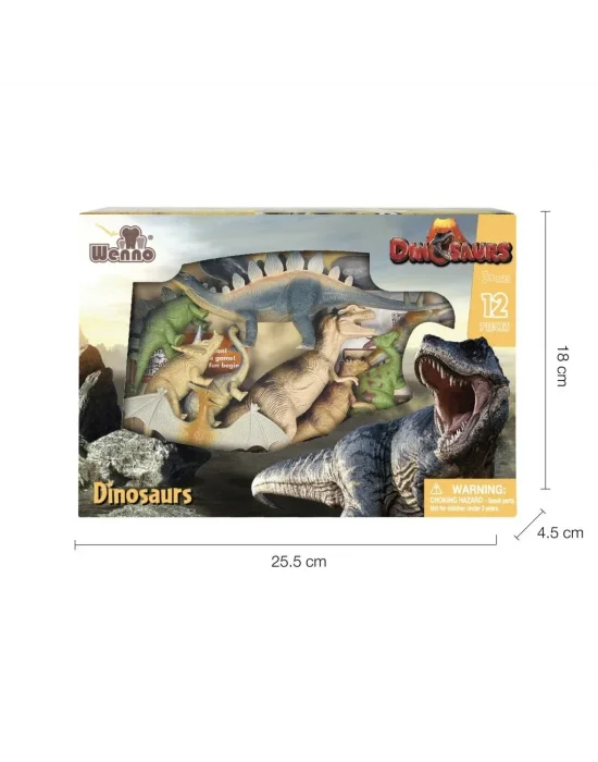 5901-5903-5904 Kutulu 12 Parça Hayvan Seti