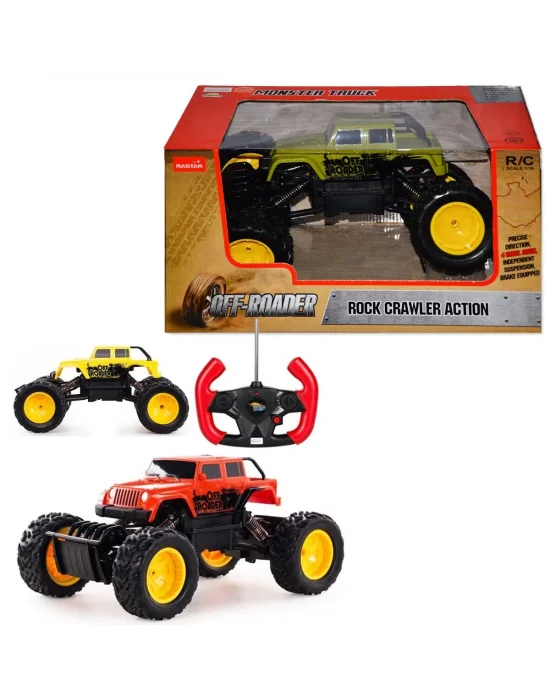 59100 1:18 Rock Crawler Uzaktan Kumandalı Aksiyon Aracı