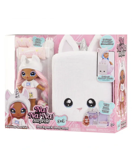 592365 Nanana Surprise 3ü1 Arada Büyük Sırt Çantalı Set - Whitney Sparkles