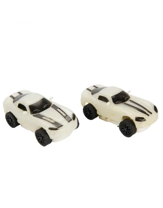 5972 Sun-yfn-yarış Set 1 64 Glow Racıng Slot Track Karanlıkta Parlayan 2arb266cm