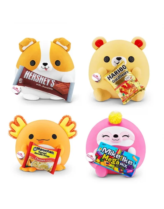 5ua01000 Snackles Aburcubur Dev Peluş 35 Cm