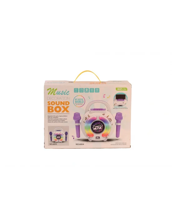 6005 Kutulu Mikrofonlu Müzik Kutusu 12