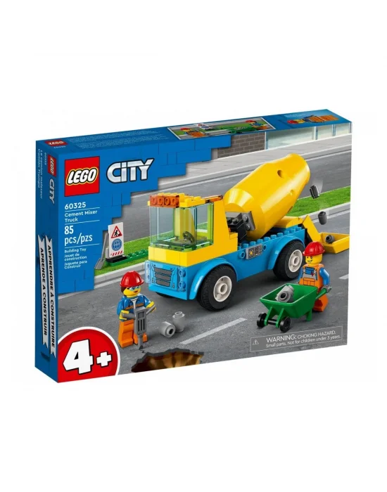 60325 Lego City - Beton Mikseri 85 Parça +4 Yaş