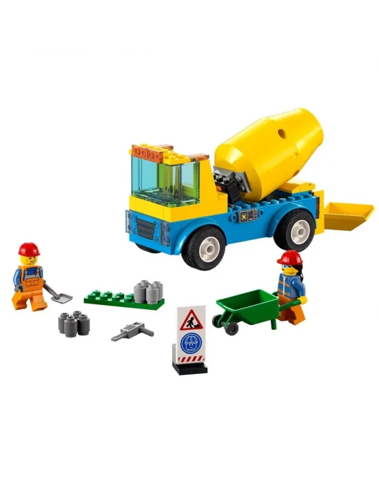 60325 Lego City - Beton Mikseri 85 Parça +4 Yaş