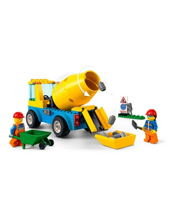 60325 Lego City - Beton Mikseri 85 Parça +4 Yaş
